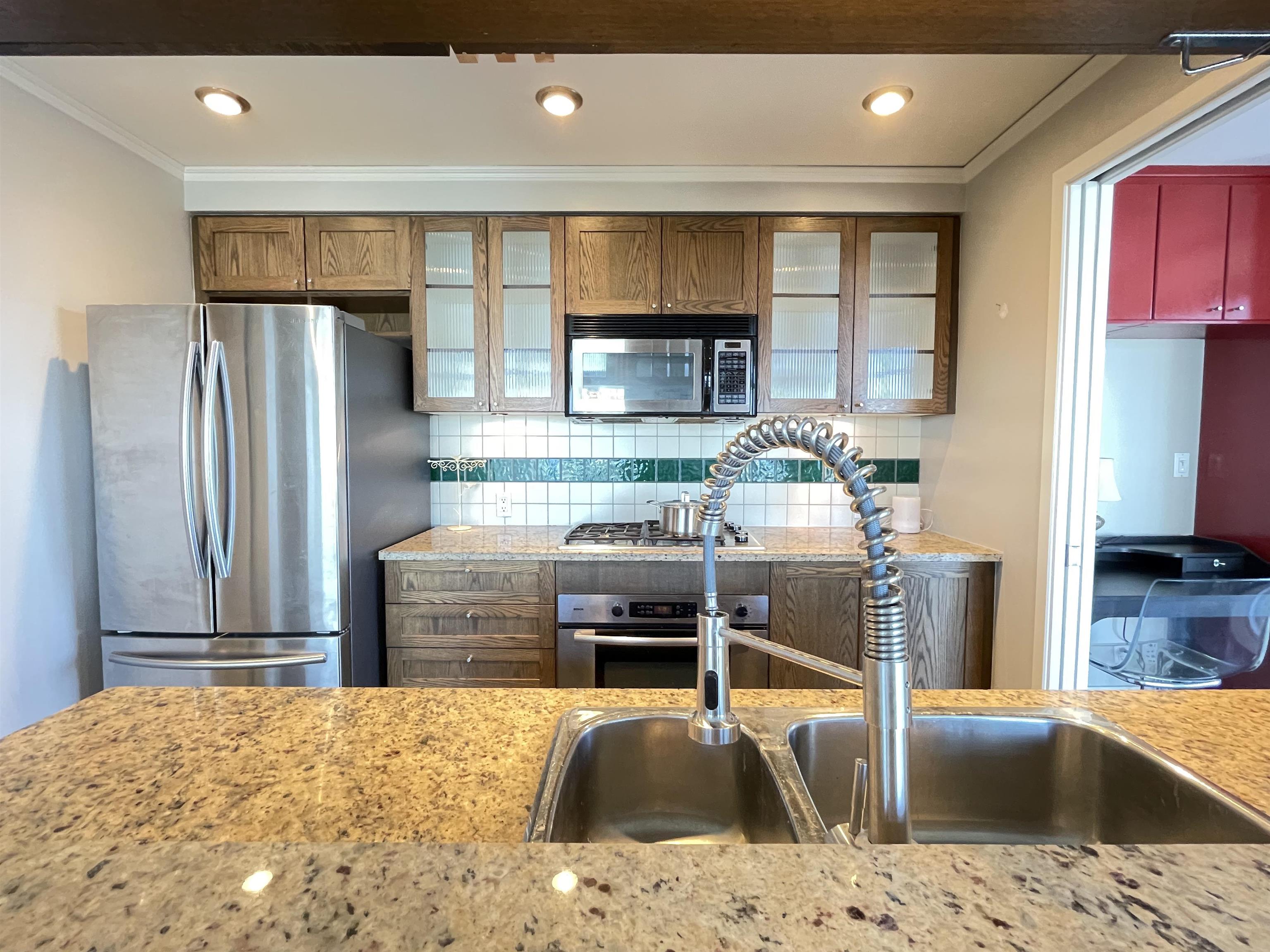 kitchen of unit for rent pacific west