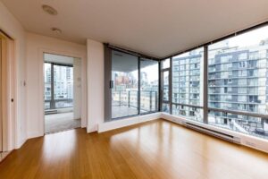 rental unit signed up in Coal Harbour